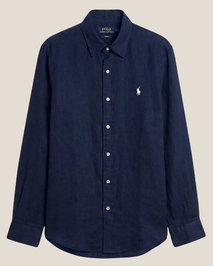Ralph Lauren Linen/Remi Blend Shirt, Navy