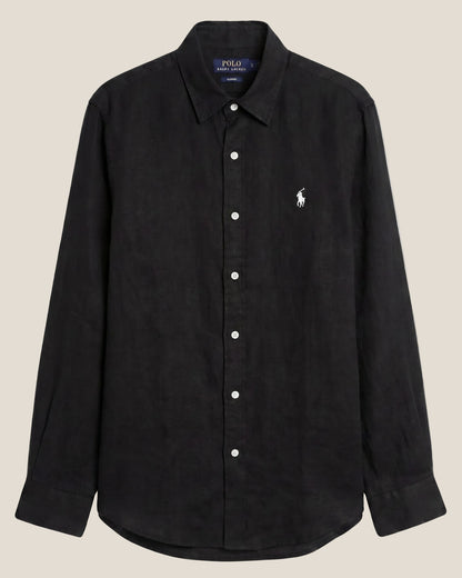 Ralph Lauren Linen/Remi Blend Shirt, Black