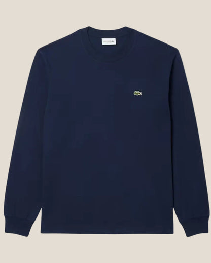 Lacoste Long Sleeved Cotton T-shirt