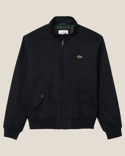 Lacoste Water-Repellent Twill Harrington Jacket