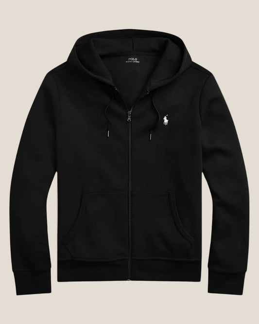 Ralph Lauren Double-Knit Full-Zip Hoodie