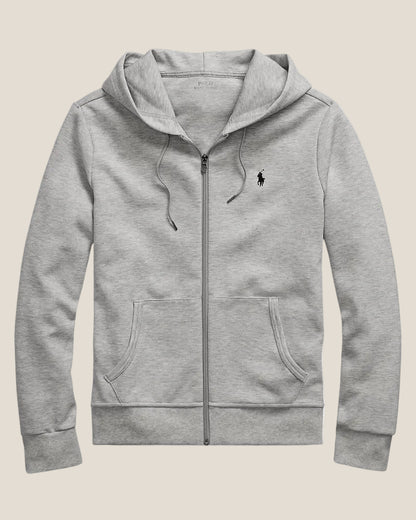 Ralph Lauren Double-Knit Full-Zip Hoodie