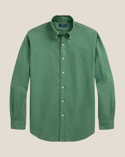 Ralph Lauren Slim Fit Garment-Dyed Oxford Shirt