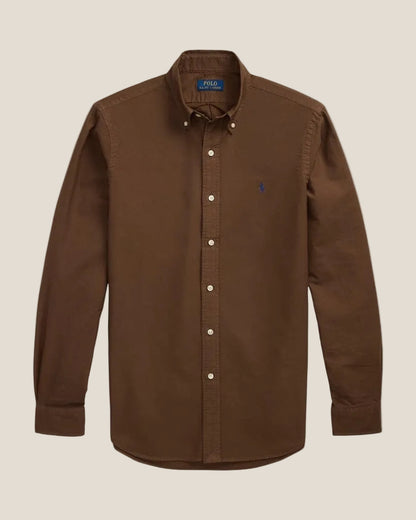 Ralph Lauren Slim Fit Garment-Dyed Oxford Shirt