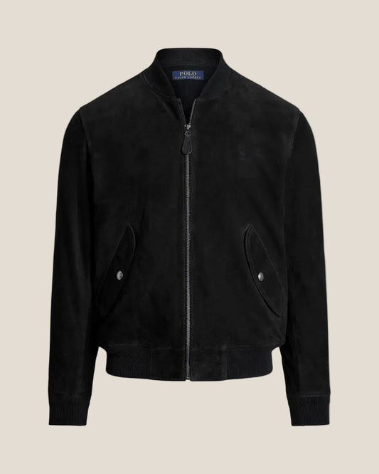 Ralph Lauren Suede Bomber Jacket