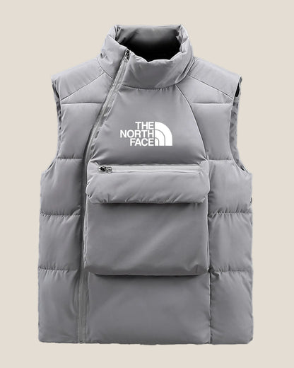 The North Face® Quilted Wool-Blend Cable-Knit Knit Sweater